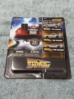 バック•トゥ•ザ•フューチャー　ナノカー　3台セット