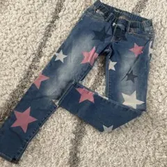 GAP 星柄デニムパンツ 130 スキニー