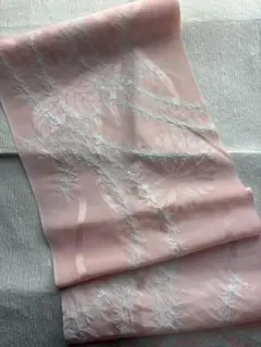 花柄絞り正絹襦袢 ハギレ