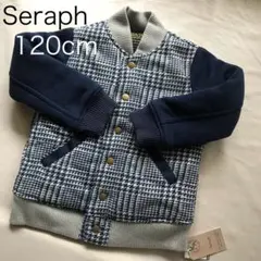 新品未使用☆Seraph☆チドリ柄厚手ジャンパー