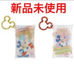 新品未使用❗️ ディズニーランド　ハッピーバースデー　カラビナケース　2個