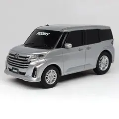 TOYOTA ROOMY ミニカー シルバー プルバックカー「トヨタ ROOMY」ルーミー プルバック ミニカー TOYOTA