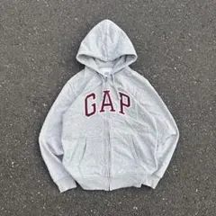 00s oldgap 人気カラー ロゴドン ジップパーカー シティー y2k