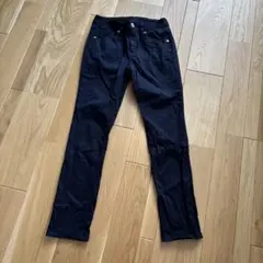 ジーユー　スキニーパンツ　チノパン　ネイビー