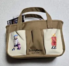 新品⭐TeddyBear トートバッグ ハンドバッグ　鞄　テディベア☆
