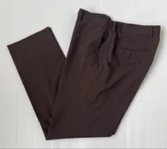 スーツセレクト スーツパンツ スラックス 茶色 ブラウン 4Sシリーズ Lサイズのサムネイル