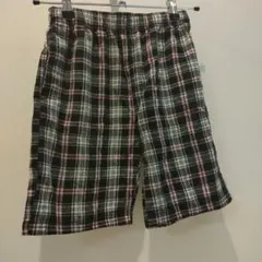 SHICHIRY チェック柄 ハーフパンツ 150cm