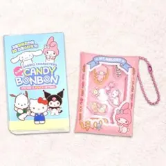【韓国正規品】サンリオ ステッカー & ポーチ キーホルダー マイメロディ