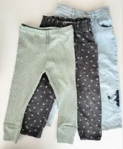 ザラ　ZARA キッズ　パンツ　ズボン　3-4 104美品　本物　長ズボン