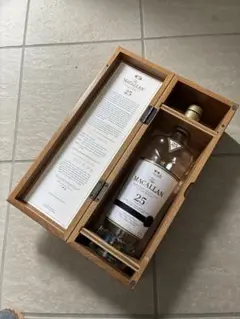 The MACALLAN 25年 空き瓶、箱 - メルカリ