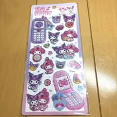 シール　サンリオ　平成はっぴーフォン　マイメロ＆クロミ　新品