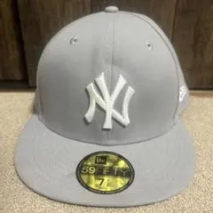 NEW ERA 59FIFTY ヤンキース キャップ グレー 7 1/2