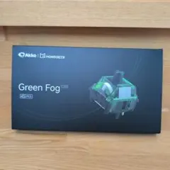 Akko Green Fog スイッチ 45 PCS