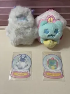 Timid Yeti & Snowy House ぬいぐるみセット