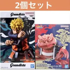 NARUTO疾風伝 ナルト 仙人モード ガマブン太 grandista ソフビ - メルカリ