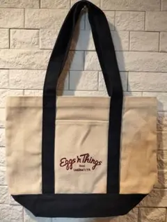Eggs'n Things トートバッグ 刺繍ロゴ 新品