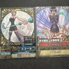 ワンピース STRONG WORLD ナミ ニコ・ロビン カードセット
