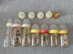 Pigeon 哺乳瓶セット ミッキー柄 7本