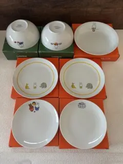 お値引き＊　ローソン　ミッフィー カレープレート/プレート/ボウル 7点　非売品