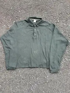丈調整済み　Columbia ポロシャツ グリーン　XL