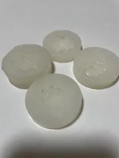 未使用品　4個　型　シリコンモールド フラワー 花 ハンドメイド レジン 材料