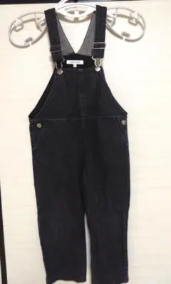 ブラックデニム オーバーオール 100cm~
