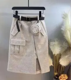 ゴルフ レディース G/FORE ジーフォア スカート（ベージュ）Sサイズ ジーフォアG/FOREゴルフレディース トップススカートセット 上下