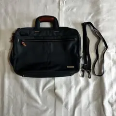 ACEGENEエースジーン　2way2層式　ビジネスバッグネイビー　A4サイズ