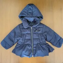 アプレレクール　アウター　ペプラム　中綿ジャケット　100