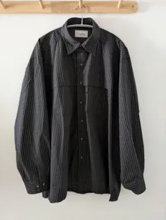 別注 フィッシングポケット ロングスリーブ チェックシャツ