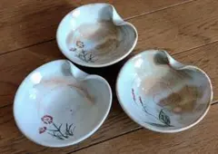 和食器　小皿　3枚セット　花柄
