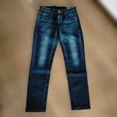 サムシング　スキニーデニム ダークブルー　インディゴ　SOMETHING