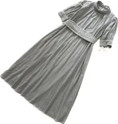 定価約2万　FRAY I.D　ハイネックコットンレースワンピース　タグ付　ミント