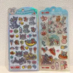 トムとジェリー うるちゅるポップシール ドロップジェリーシール ２枚