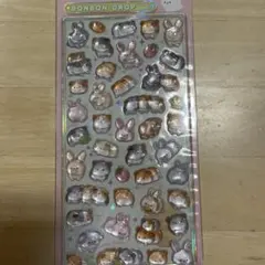 正規品　BONBON DROP ボンボンドロップシール　モルモット＆ウサギ