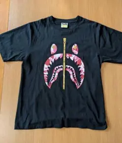 A BATHING APE Tシャツ ブラック ピンク L y2k フェード - メルカリ