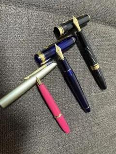【ほぼ未使用】カンポマルツィオ OLD ELITE 万年筆 水性ボールペン 青紫 ほぼ未使用】カンポマルツィオ OLD ELITE 万年筆 水性ボールペン 青紫
