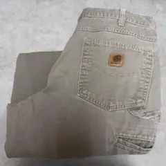 Carhartt カーハート 32×30 ペインターパンツ カーゴ グレー 古着
