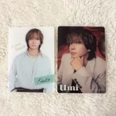 TravisJapan 中村海人 トレーディングカード トレカ ステッカー