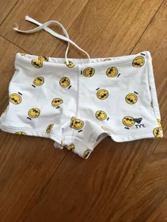 スマイリーフェイス柄 水着 S