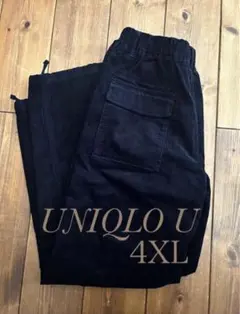 【未使用品】UNIQLO U コーデュロイユーティリティパンツ ブラック　4XL