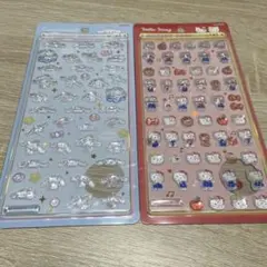 【正規品】サンリオ ボンボンドロップシールミニ2枚セット　キティシナモン