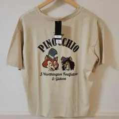ピノキオ　ギデオン　ファウルフェロー　ヴィランズ　大きいサイズ　Ｔシャツ　刺繍