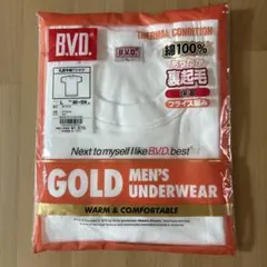 B.V.D. GOLD 裏起毛　丸首半袖　Lサイズ