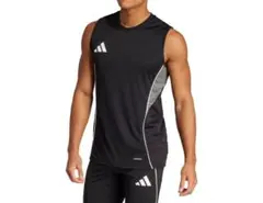 L■新品 アディダス TIRO25 C ノースリーブシャツ ブラックのサムネイル