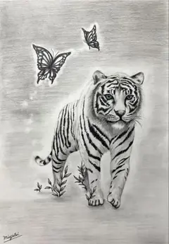 手描き　鉛筆画