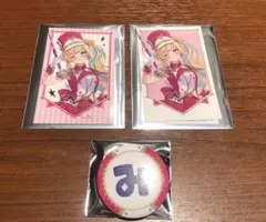 みたらし団 2nd Anniversaryチェキ風カード・缶バッジ 立伝都々