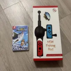 Switch fishing star World tour コントローラー付