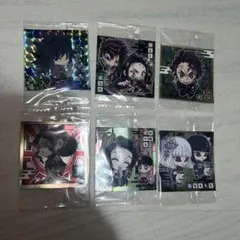 鬼滅の刃　ウエハースシール　6枚セット