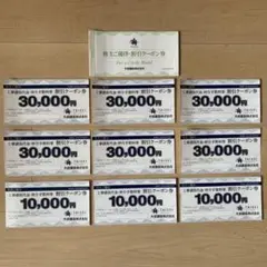 大成建設株主ご優待・割引クーポン券￼